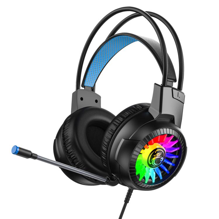 iMICE HD-490 RGB Light 7.1mm Glowing Headphones Computer Esports Wired Gaming Headset With Microphone - Multimedia Headset by iMICE | Online Shopping UK | buy2fix