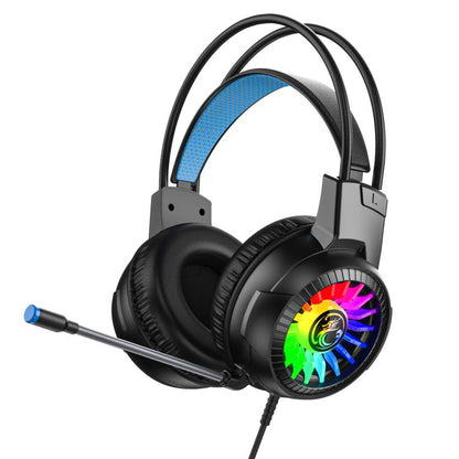 iMICE HD-490 RGB Light 7.1mm Glowing Headphones Computer Esports Wired Gaming Headset With Microphone - Multimedia Headset by iMICE | Online Shopping UK | buy2fix