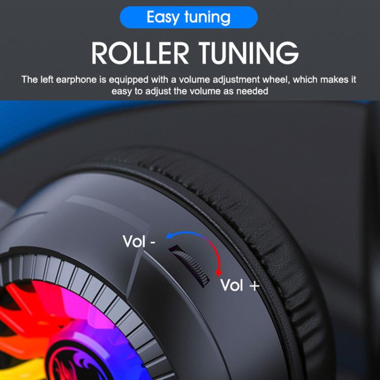 iMICE HD-490 RGB Light 7.1mm Glowing Headphones Computer Esports Wired Gaming Headset With Microphone - Multimedia Headset by iMICE | Online Shopping UK | buy2fix