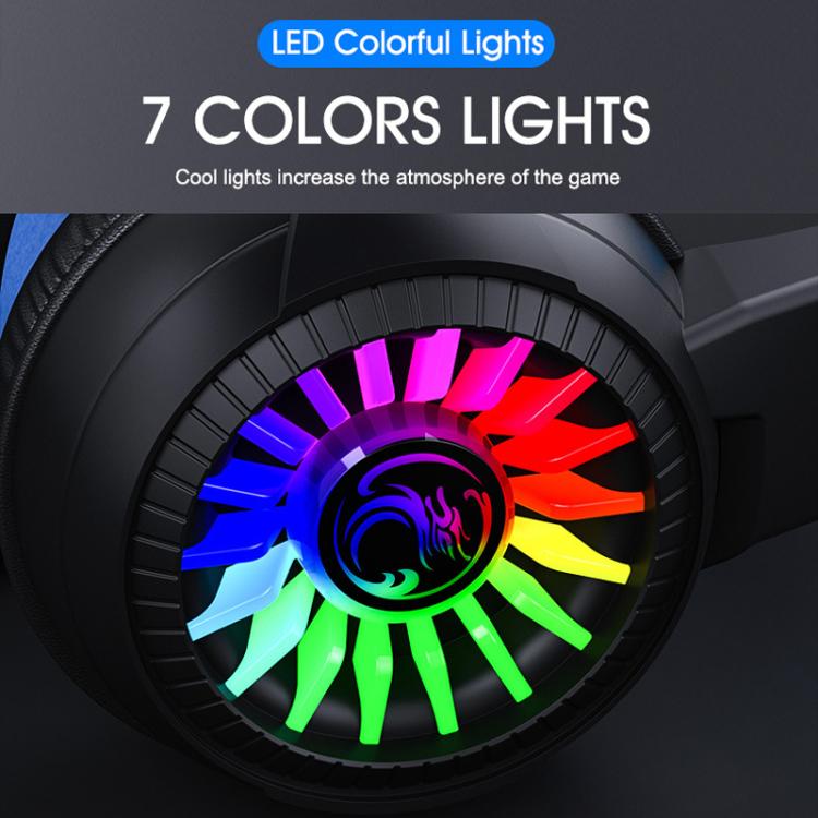 iMICE HD-490 RGB Light 7.1mm Glowing Headphones Computer Esports Wired Gaming Headset With Microphone - Multimedia Headset by iMICE | Online Shopping UK | buy2fix