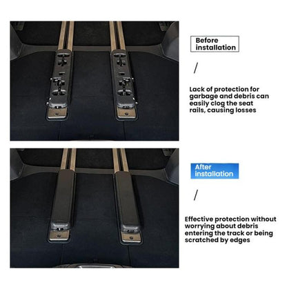 For Toyota Alphard/Vellfire Trunk Track Protection Cover(2008-2015 20 Series) - Car Interior Mouldings by buy2fix | Online Shopping UK | buy2fix