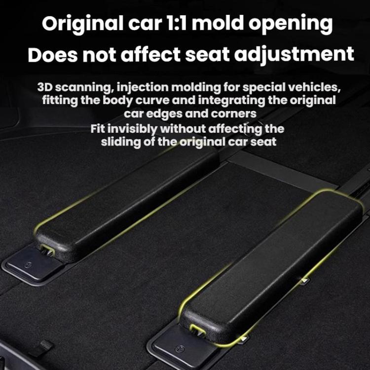 For Toyota Alphard/Vellfire Trunk Track Protection Cover(2023-2024 40 Series) - Car Interior Mouldings by buy2fix | Online Shopping UK | buy2fix
