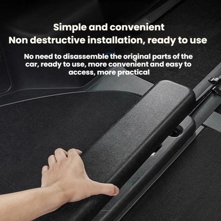 For Toyota Alphard/Vellfire Trunk Track Protection Cover(2015-2022 30 Series) - Car Interior Mouldings by buy2fix | Online Shopping UK | buy2fix