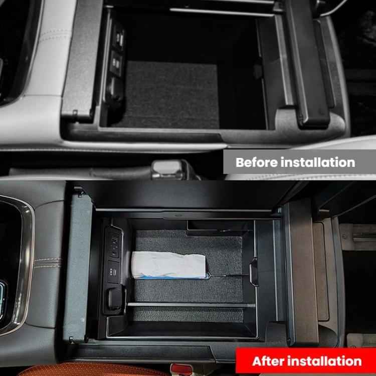 For 2024 Toyota Alphard/Vellfire 40 Series Handrail Storage Box(Black) - Stowing Tidying by buy2fix | Online Shopping UK | buy2fix