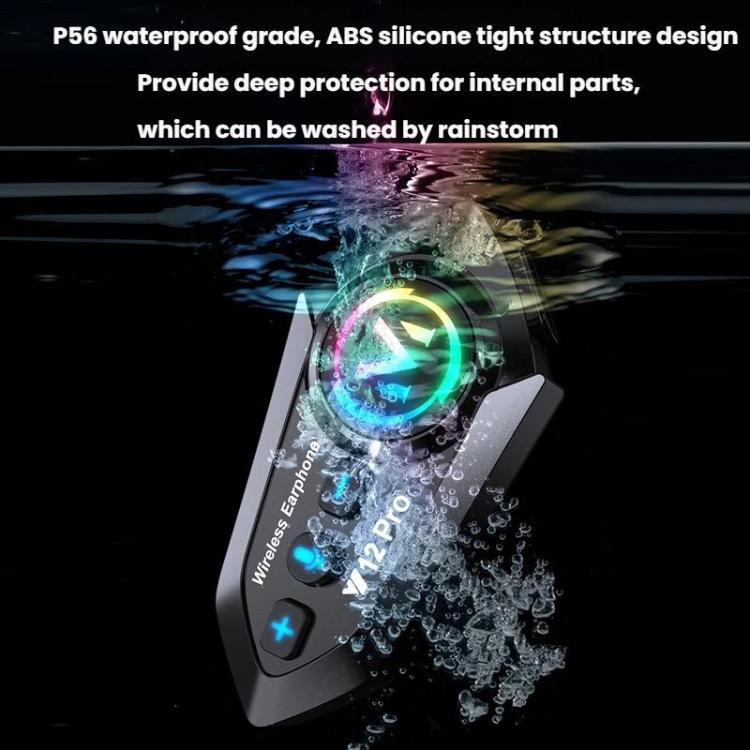 Motorcycle Helmet Waterproof Noise-reducing Headset(Soft Mic) - Motorcycle Walkie Talkie by buy2fix | Online Shopping UK | buy2fix