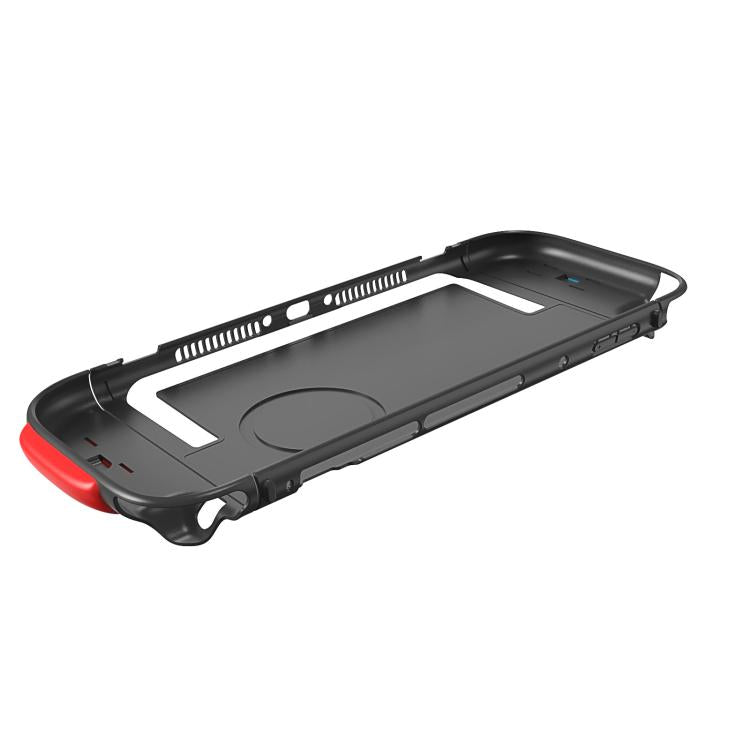 For Nintendo Switch 2 Split Design Crystal PC Protective Case with 3 Sizes Ergonomic Grips Clear+Black - Cases by buy2fix | Online Shopping UK | buy2fix