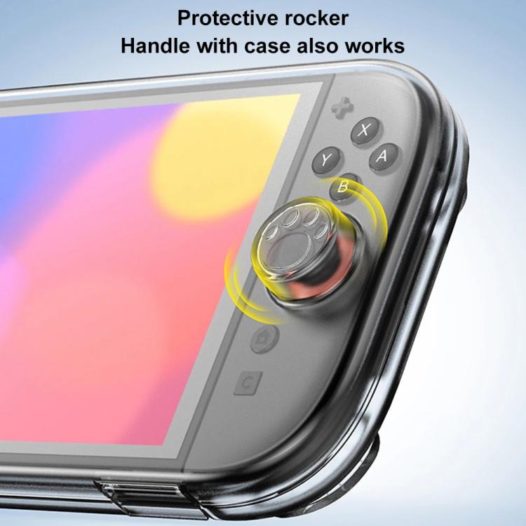 For Nintendo Switch 2 Console Crystal Storage Case Organizer Anti-Scratch Travel Box With 14 Game Card Slots(Clear Black) - Cases by buy2fix | Online Shopping UK | buy2fix