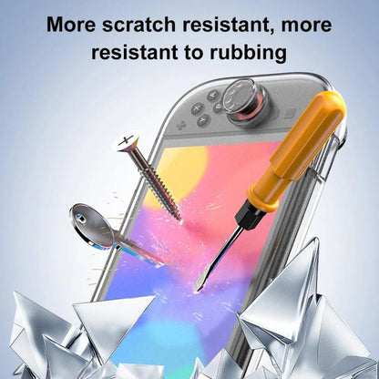 For Nintendo Switch 2 Console Crystal Storage Case Organizer Anti-Scratch Travel Box With 14 Game Card Slots(Clear Black) - Cases by buy2fix | Online Shopping UK | buy2fix