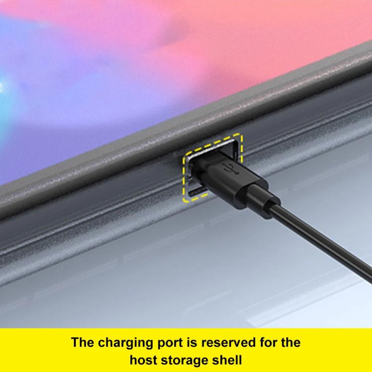 For Nintendo Switch 2 Console Crystal Storage Case Organizer Anti-Scratch Travel Box With 14 Game Card Slots(Clear White) - Cases by buy2fix | Online Shopping UK | buy2fix