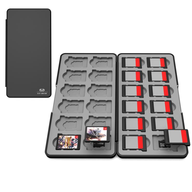 24 In 1 Magnetic Card Case For Nintendo Switch 2 /Switch Cartridges & SD Cards Holder - Bags by buy2fix | Online Shopping UK | buy2fix