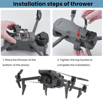 For DJI MAVIC 3/3 PRO BRDRC Drone Aerial Thrower(Dark Gray) - Others by BRDRC | Online Shopping UK | buy2fix