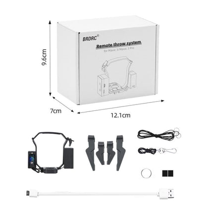 For DJI MAVIC 3/3 PRO BRDRC Drone Aerial Thrower(Dark Gray) - Others by BRDRC | Online Shopping UK | buy2fix