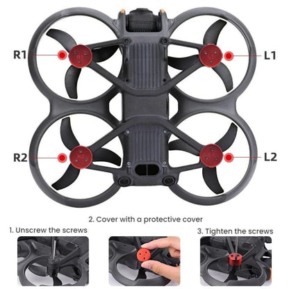 For DJI Avata 2 BRDRC Motor Dust Protection Cover Accessories, Specification: Bottom Cover + Gimbal Bumper + Protection Ring - Other by BRDRC | Online Shopping UK | buy2fix