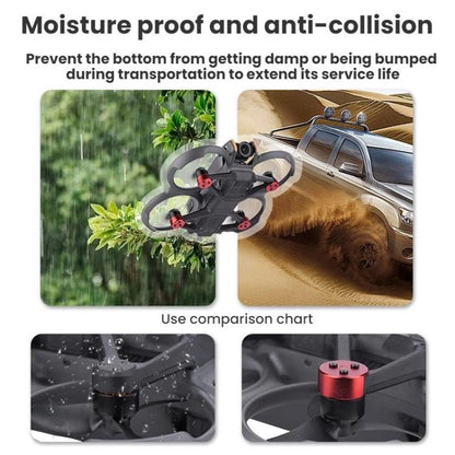 For DJI Avata 2 BRDRC Motor Dust Protection Cover Accessories, Specification: Bottom Cover + Gimbal Bumper - Other by BRDRC | Online Shopping UK | buy2fix