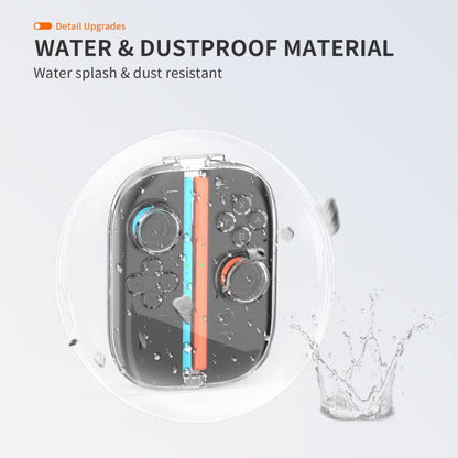 For Nintendo Switch 2 Joy-Con Controllers Crystal Clear Hard Case with 6 Game Card Storage Slots - Cases by buy2fix | Online Shopping UK | buy2fix