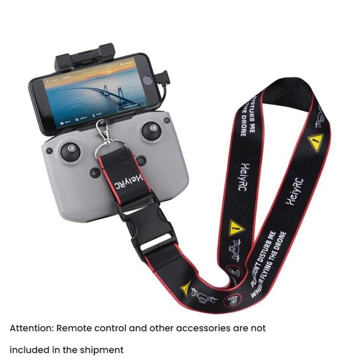 For DJI MINI 4 PRO/Mavic 3/AIR 3/NEO BRDRC Remote Control Widened Lanyard(Red Edge) - Others by BRDRC | Online Shopping UK | buy2fix