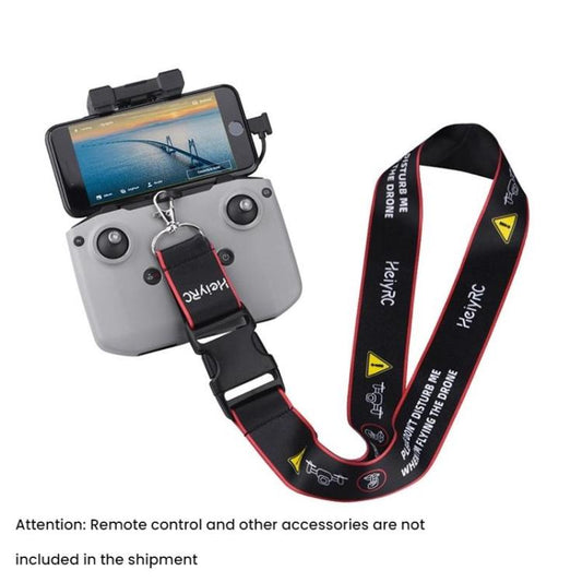 For DJI MINI 4 PRO/Mavic 3/AIR 3/NEO BRDRC Remote Control Widened Lanyard(Red Edge) - Others by BRDRC | Online Shopping UK | buy2fix