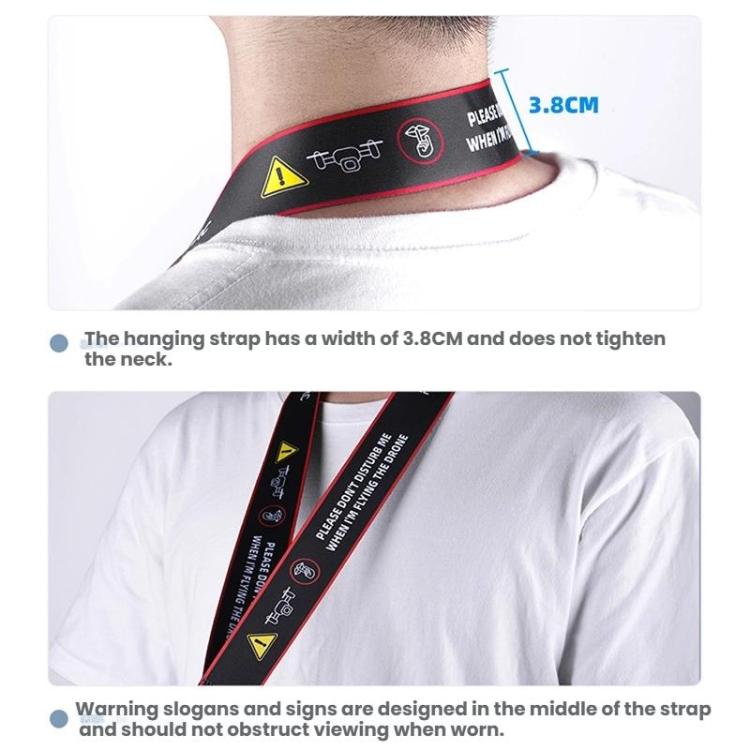 For DJI MINI 4 PRO/Mavic 3/AIR 3/NEO BRDRC Remote Control Widened Lanyard(Red Edge) - Others by BRDRC | Online Shopping UK | buy2fix