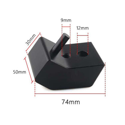 For Toyota Tacoma/4Runner/FJ 1.25 inch Seat Riser Lift Jack(Black) - Others by buy2fix | Online Shopping UK | buy2fix