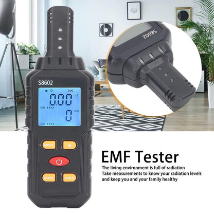 Digital Electromagnetic High Frequency Radiation Environment Tester(S8602) - Radiation Detector by buy2fix | Online Shopping UK | buy2fix