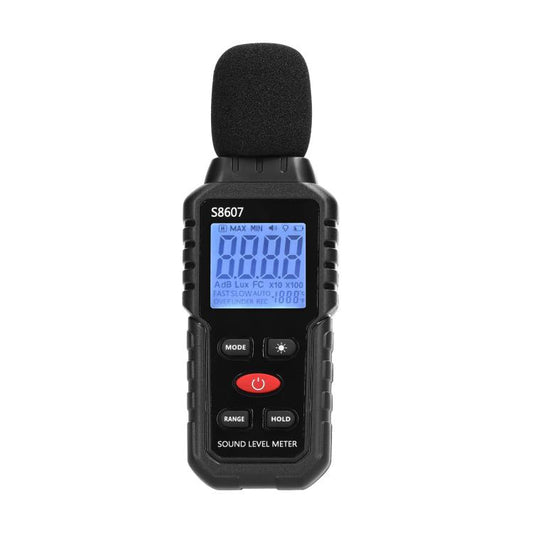 Mini High-Precision Decibel Instrument Environmental Noise Detector(Without Battery) - Light & Sound Meter by buy2fix | Online Shopping UK | buy2fix