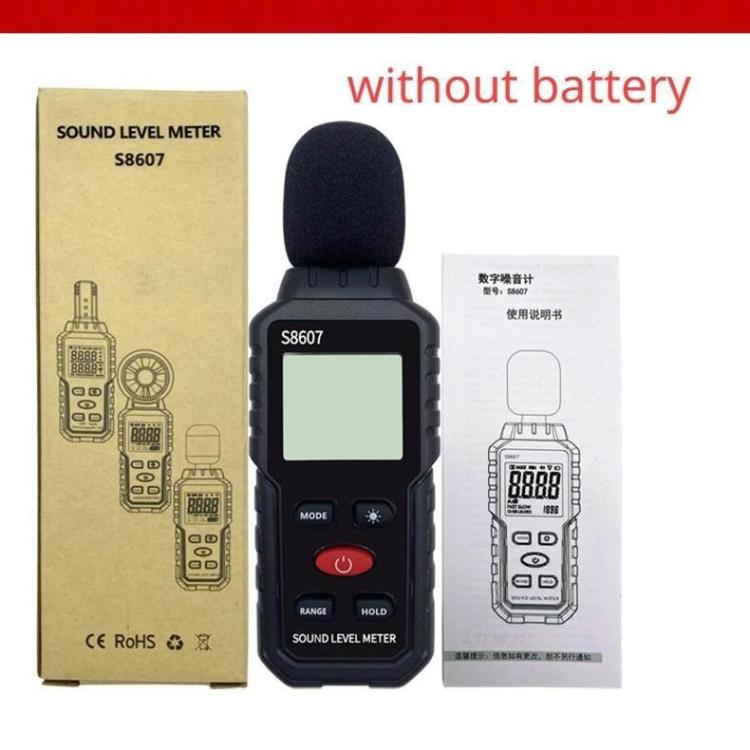 Mini High-Precision Decibel Instrument Environmental Noise Detector(Without Battery) - Light & Sound Meter by buy2fix | Online Shopping UK | buy2fix