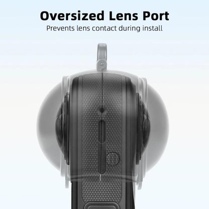 For Insta360 X5 Camera Flymile Lens Protective Cover Dustproof & Scratch-Resistant Anti-Fall Protector Cap(Blue) - Len Accessories by Flymile | Online Shopping UK | buy2fix