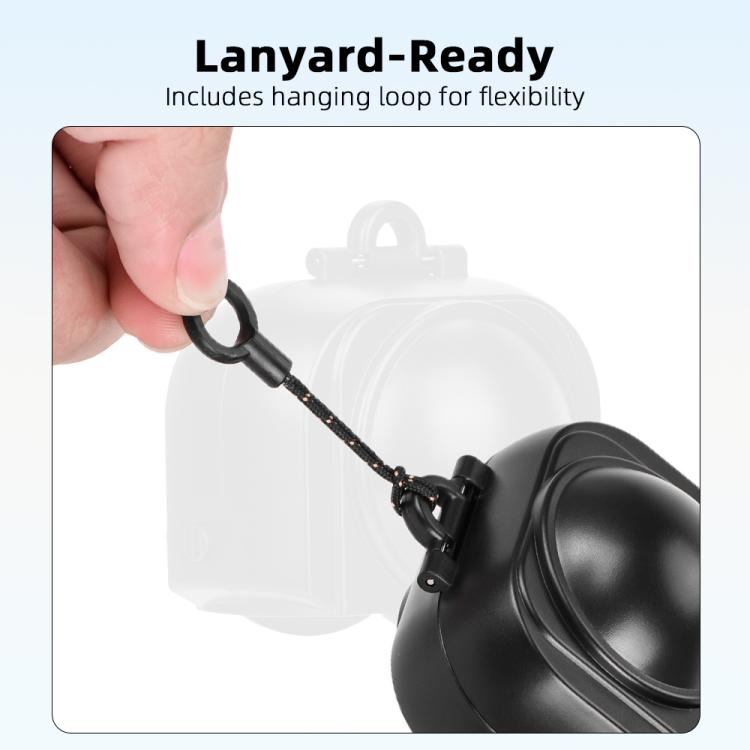 For Insta360 X5 Camera Flymile Lens Protective Cover Dustproof & Scratch-Resistant Anti-Fall Protector Cap(Pink) - Len Accessories by Flymile | Online Shopping UK | buy2fix