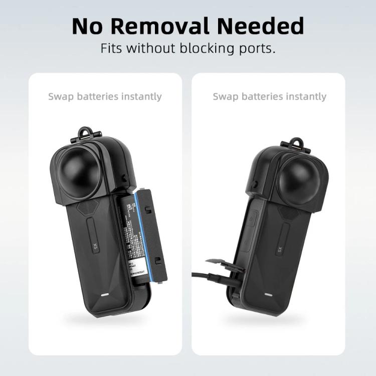 For Insta360 X5 Flymile Lens & Screen Protective Cover Anti-Scratch Gimbal Guard Shield(Blue) - Case & Bags by Flymile | Online Shopping UK | buy2fix