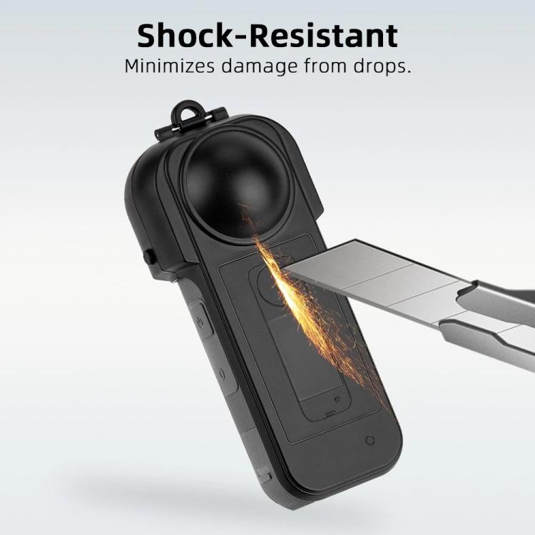 For Insta360 X5 Flymile Lens & Screen Protective Cover Anti-Scratch Gimbal Guard Shield(Blue) - Case & Bags by Flymile | Online Shopping UK | buy2fix