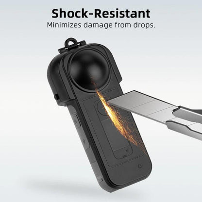 For Insta360 X5 Flymile Lens & Screen Protective Cover Anti-Scratch Gimbal Guard Shield(Blue) - Case & Bags by Flymile | Online Shopping UK | buy2fix