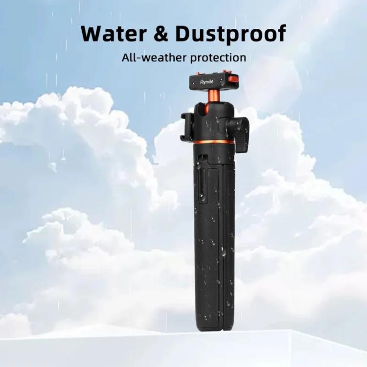 Flymile 20-54cm Magnetic Quick-Release Tripod for Insta360 Ace Pro 2/X5/X4/X3/X2/Ace Pro/Ace(Black) - Self Monopod Grip by Flymile | Online Shopping UK | buy2fix