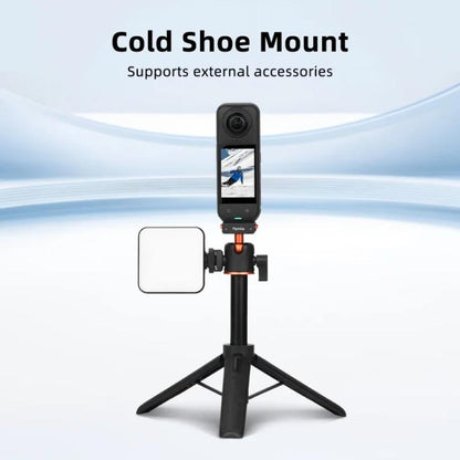 Flymile 20-54cm Magnetic Quick-Release Tripod for Insta360 Ace Pro 2/X5/X4/X3/X2/Ace Pro/Ace(Black) - Self Monopod Grip by Flymile | Online Shopping UK | buy2fix