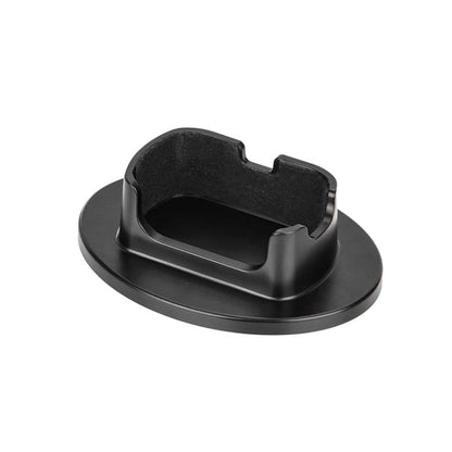 For Insta360 X5  Flymile Anti-Slip Base Plastic Desktop Stand Stable Camera Holder(Black) - Mount & Holder by Flymile | Online Shopping UK | buy2fix