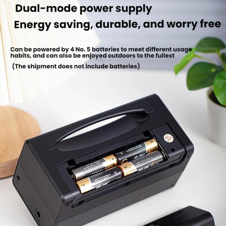 Dual-band FM/AM External Power Socket Radio Player, Specifications: For EU(Green) - Radio Player by buy2fix | Online Shopping UK | buy2fix