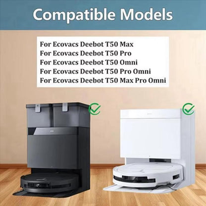 3pcs Dust Bag For Ecovacs Deebot T50 PRO / T50 PRO OMNI / T50 MAX PRO OMNI / T50 OMNI Replacement Parts - For ECOVACS Accessories by buy2fix | Online Shopping UK | buy2fix