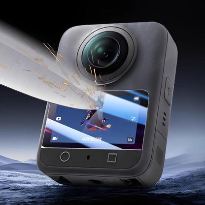 For DJI Osmo 360 Action Camera 2pcs /Pack Tempered Glass Screen Protector HD Anti-Scratch Lens Film(CN-218) - Protective Film & Stickers by buy2fix | Online Shopping UK | buy2fix