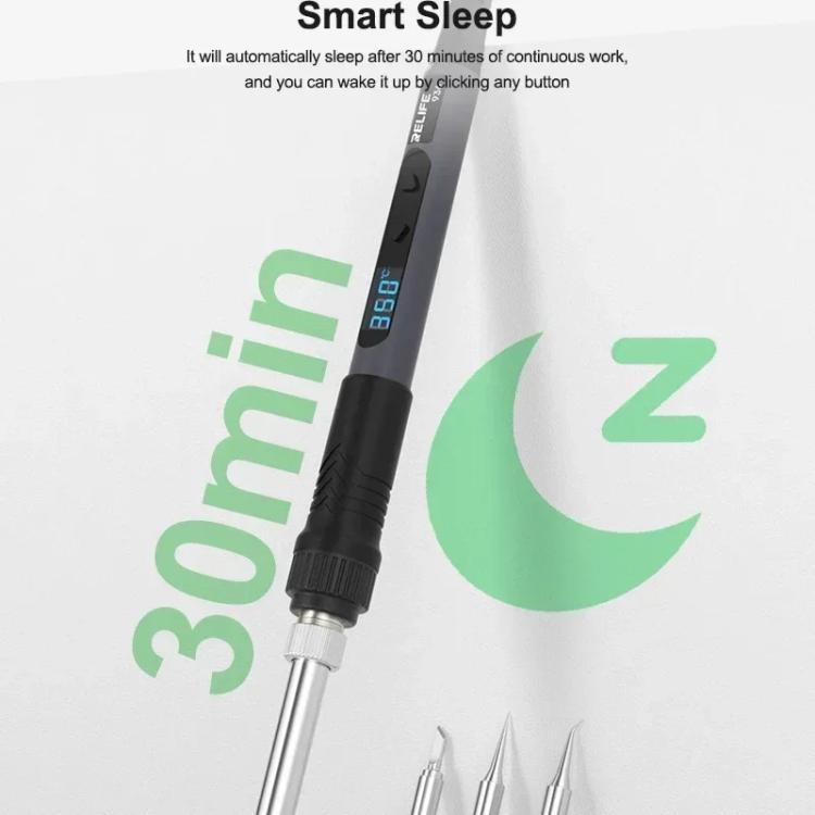 RELIFE 936 90W High Power Internal Heating Smart Digital Display Soldering Iron, US Plug - Electric Soldering Iron by RELIFE | Online Shopping UK | buy2fix