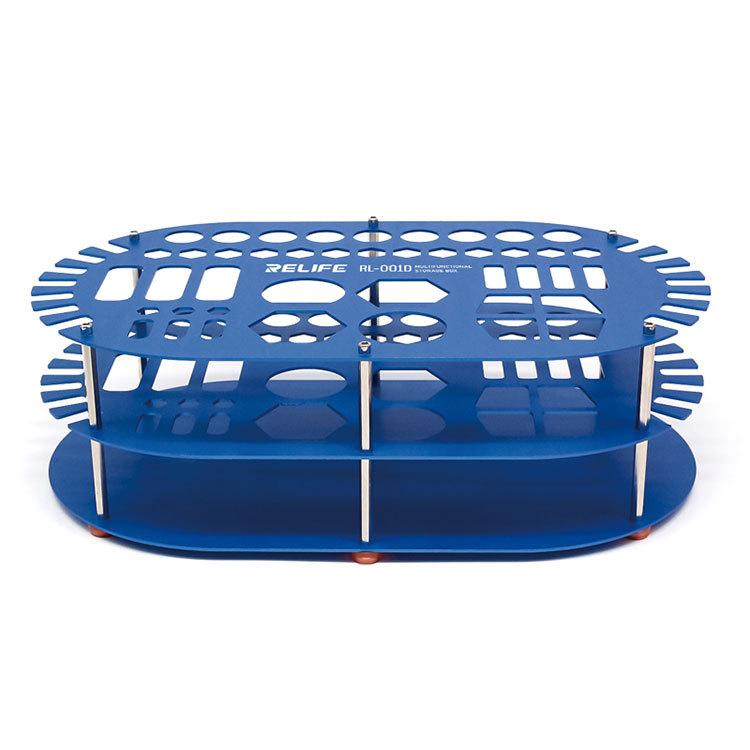 RELIFE RL-001D Multifunctional Repair Storage Box Desktop Screwdriver Display Rack Repair Tool Pen Hole Storage Rack - Tool Boxes & Bags by RELIFE | Online Shopping UK | buy2fix