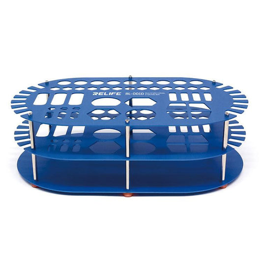 RELIFE RL-001D Multifunctional Repair Storage Box Desktop Screwdriver Display Rack Repair Tool Pen Hole Storage Rack - Tool Boxes & Bags by RELIFE | Online Shopping UK | buy2fix