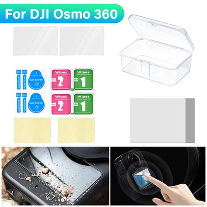 For DJI Osmo 360 CYNOVA 2pcs /Pack Tempered Glass Screen Protector 9H Hardness Anti-Scratch Camera Lens Film - Protective Film & Stickers by CYNOVA | Online Shopping UK | buy2fix