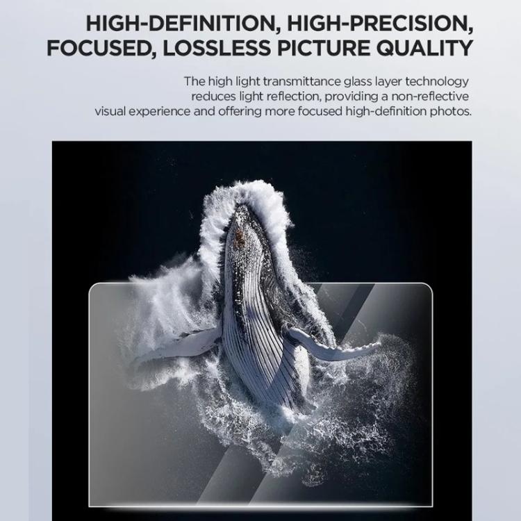 For DJI Osmo 360 CYNOVA 2pcs /Pack Tempered Glass Screen Protector 9H Hardness Anti-Scratch Camera Lens Film - Protective Film & Stickers by CYNOVA | Online Shopping UK | buy2fix