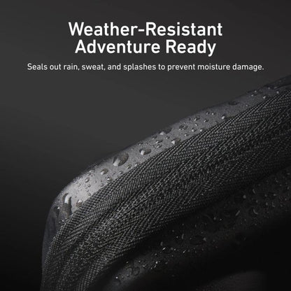 TELESIN Open Bottom PU Carrying Case for DJI Osmo 360 Camera Protective Pouch with Carabiner Clip - Case & Bags by TELESIN | Online Shopping UK | buy2fix