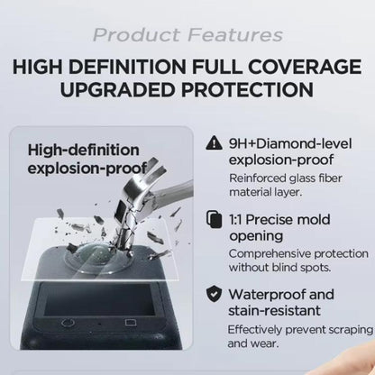 For DJI Osmo 360 CYNOVA Tempered Glass Screen Protector Kit Auto-Align Installation Frame - Protective Film & Stickers by CYNOVA | Online Shopping UK | buy2fix