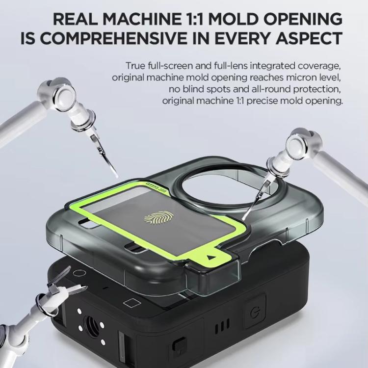 For DJI Osmo 360 CYNOVA Tempered Glass Screen Protector Kit Auto-Align Installation Frame - Protective Film & Stickers by CYNOVA | Online Shopping UK | buy2fix