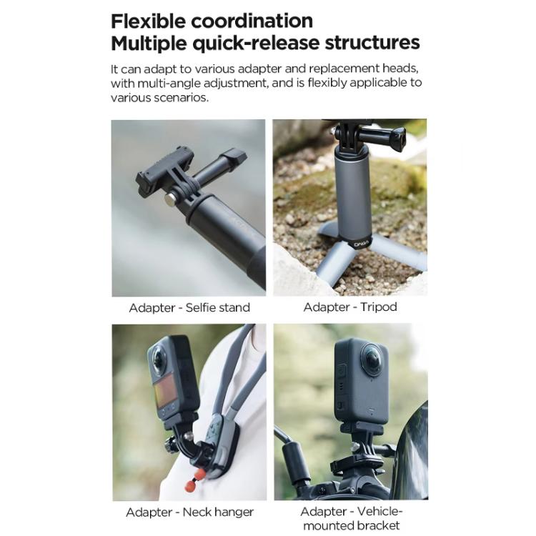 For DJI Osmo 360 CYNOVA Magnetic Quick-Release Base Adapter Camera Accessories(Black) - Mount & Holder by CYNOVA | Online Shopping UK | buy2fix