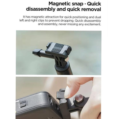 For DJI Osmo 360 CYNOVA Magnetic Quick-Release Base Adapter Camera Accessories(Black) - Mount & Holder by CYNOVA | Online Shopping UK | buy2fix