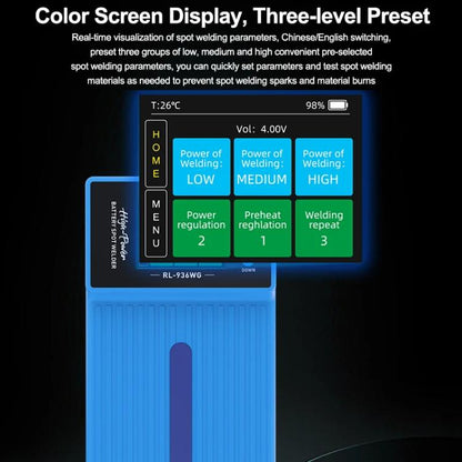 RELIFE RL-936WG High Power Battery Spot Welder Mobile Phone Repair Battery Spot Welder - Electric Soldering Iron by RELIFE | Online Shopping UK | buy2fix