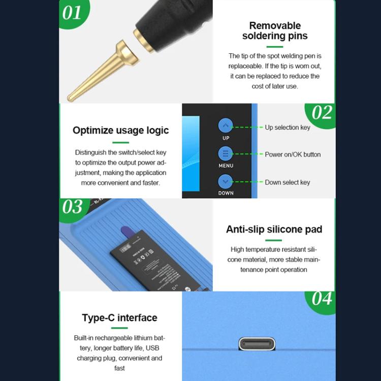 RELIFE RL-936WG High Power Battery Spot Welder Mobile Phone Repair Battery Spot Welder - Electric Soldering Iron by RELIFE | Online Shopping UK | buy2fix