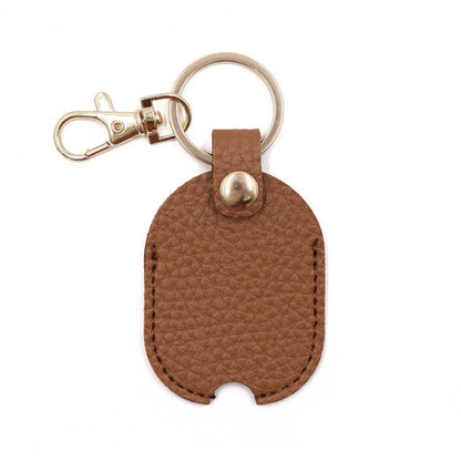 Universal Keychain Leather Key Cover Keychain Replaceable Keys(Brown) - Key Rings by buy2fix | Online Shopping UK | buy2fix